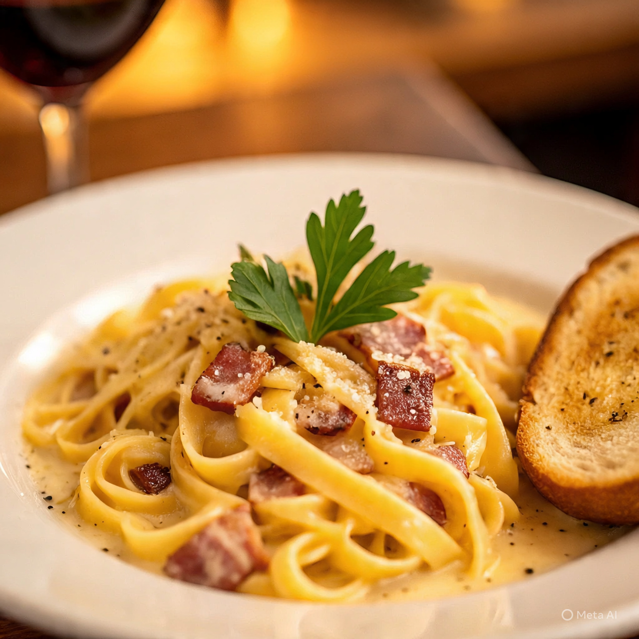 Fettucini Carbonara